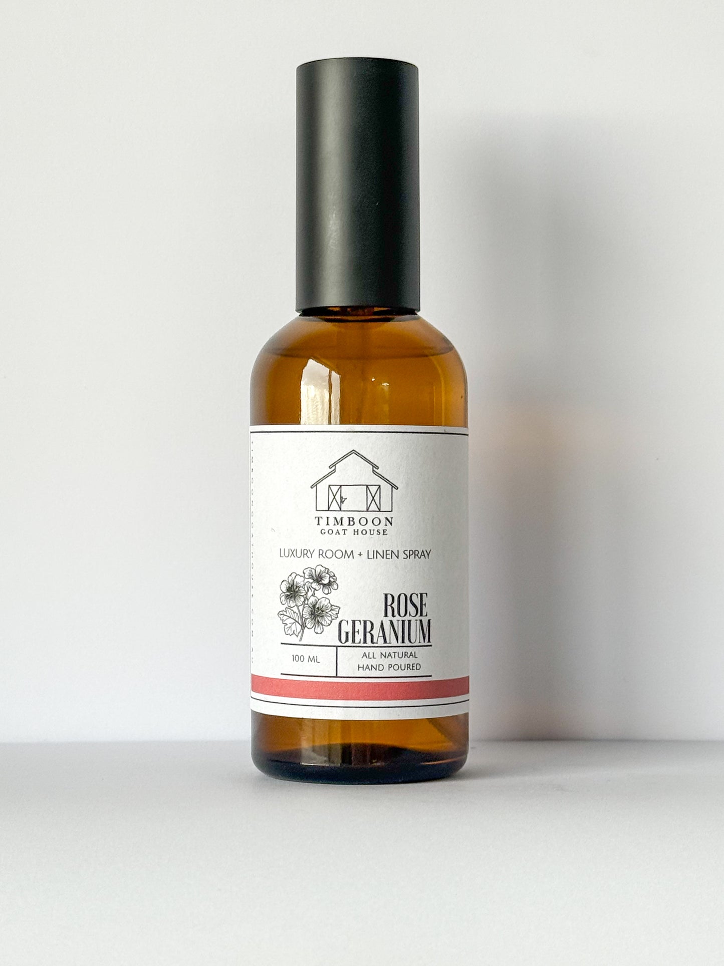 NATURAL ROOM AND LINEN SPRAY - ROSE GERANIUM