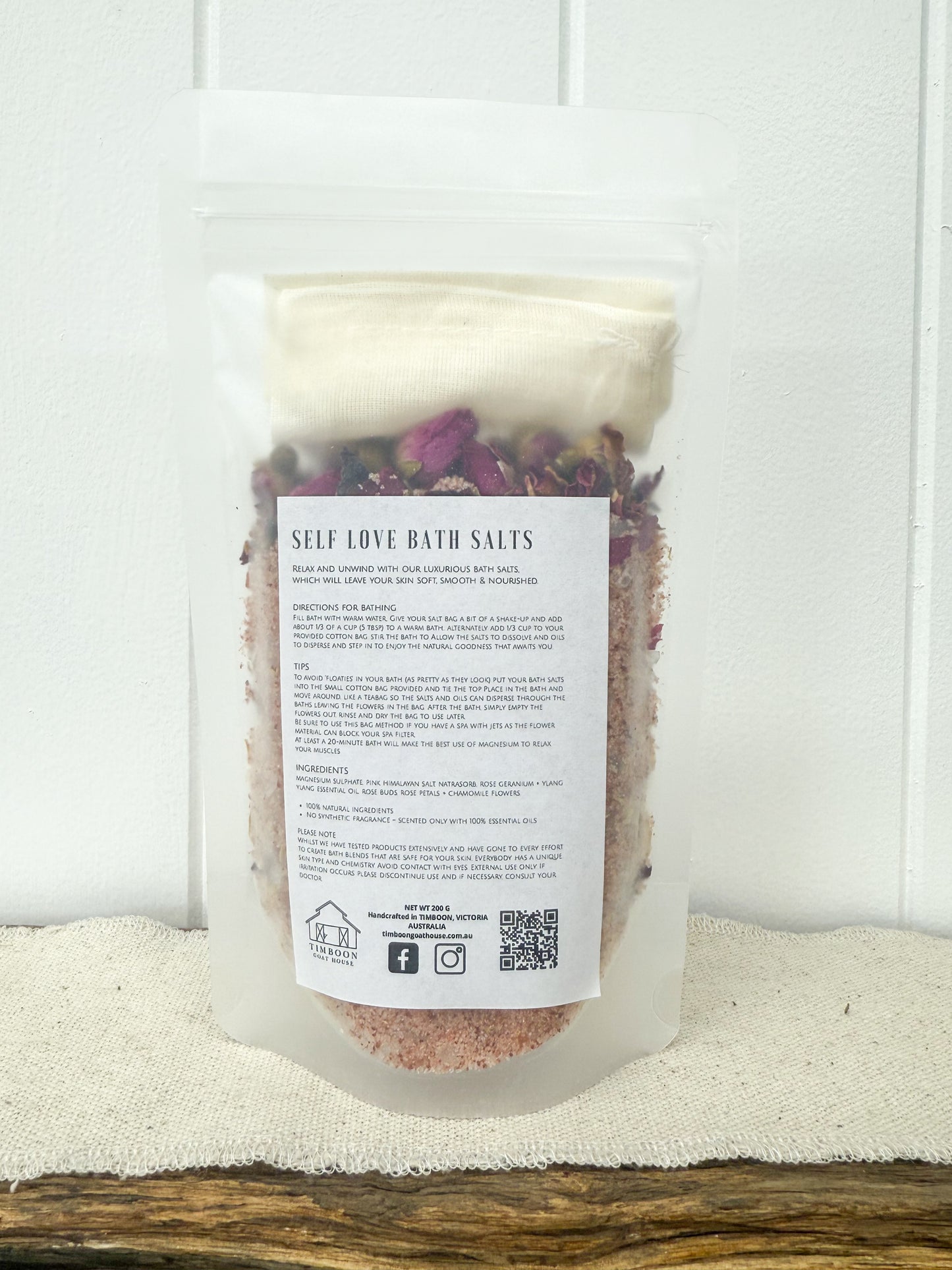 MINERAL BATH SOAK - SELF LOVE