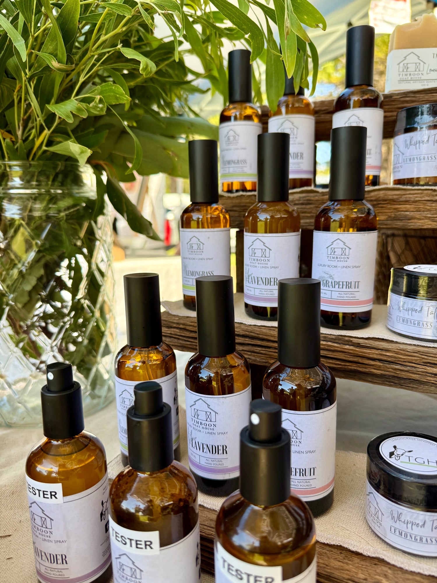 NATURAL ROOM AND LINEN SPRAYS