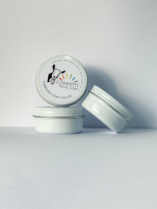 MINI TRAVEL SOAP - CONFETTI