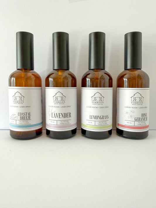 NATURAL ROOM AND LINEN SPRAYS - FULL COLLECTION